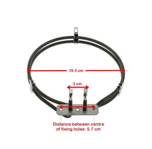 Fan Oven Circular Element 2000W C4C105-DIMG