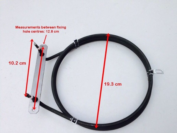 Fan Oven Circular Element 2500W C4C109-DIMG